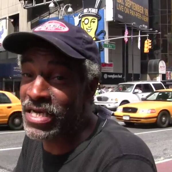 Homeless man in Times Square shares one day he was doing OK and then tragedy hit
