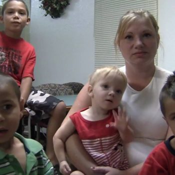 Candace lives in a weekly rate hotel with her four children. They are homeless