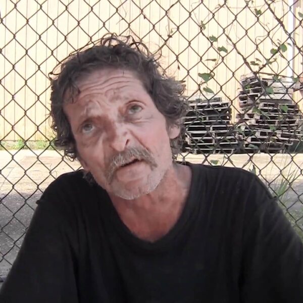 Ed moved to New Orleans because of a new job. Homelessness was never part of the plan