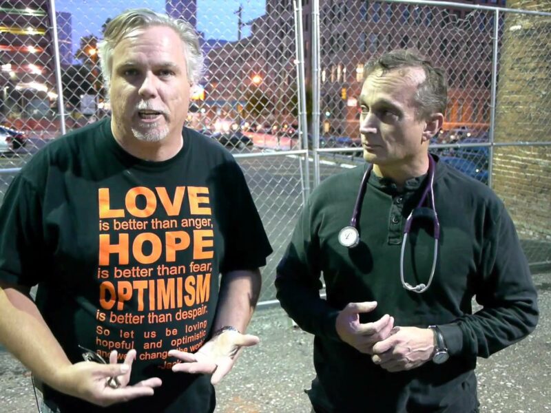 Street Medicine Dr. Jim Withers talks makes housecalls to homeless people