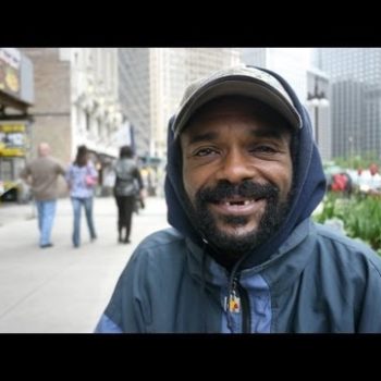 Mohammad is missing an arm and homeless in Chicago. His only choice is jail or panhandling