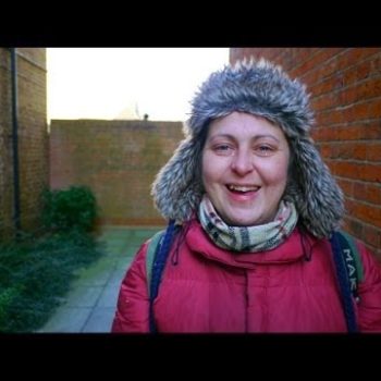 Sharron has been sleeping rough in Oxford England for a couple of years now.
