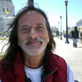 Richard is a homeless veteran on the streets of San Francisco