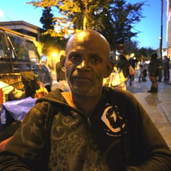 Andre is a disabled senior homeless in San Diego