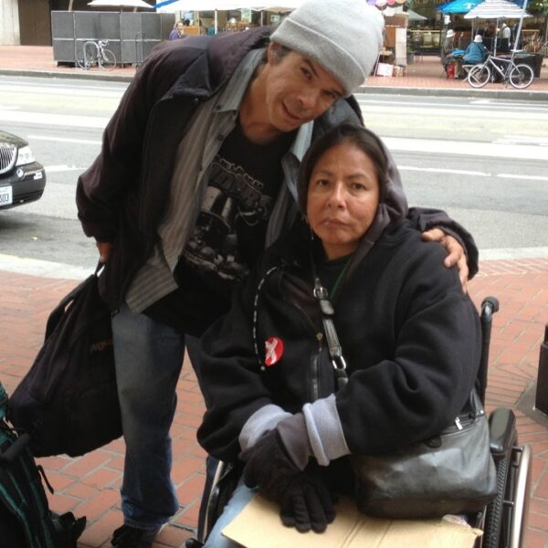 Robert and Elizabeth are homeless in San Francisco