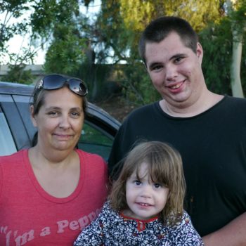 This homeless family is new to homelessness and sleeping in a vehicle