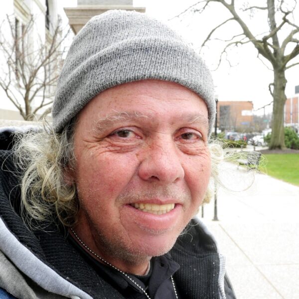 Ron lives on the streets of Columbus Ohio homeless