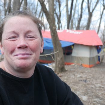 Tammy was jumped twice by kids and adults setting fires abusing homeless people