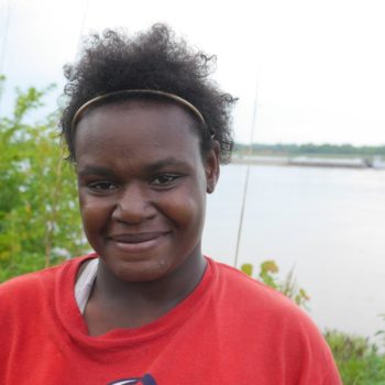 Christine is only 21 years old and homeless in St Louis since aging out of foster care