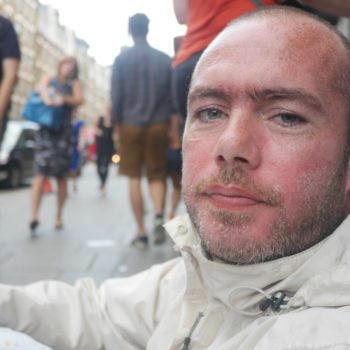 Alan is sleeping rough. He came to London to get away from the drug scene in Dublin