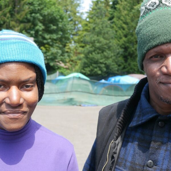 Lee Lee and William are homeless living in Seattles Tent City 3