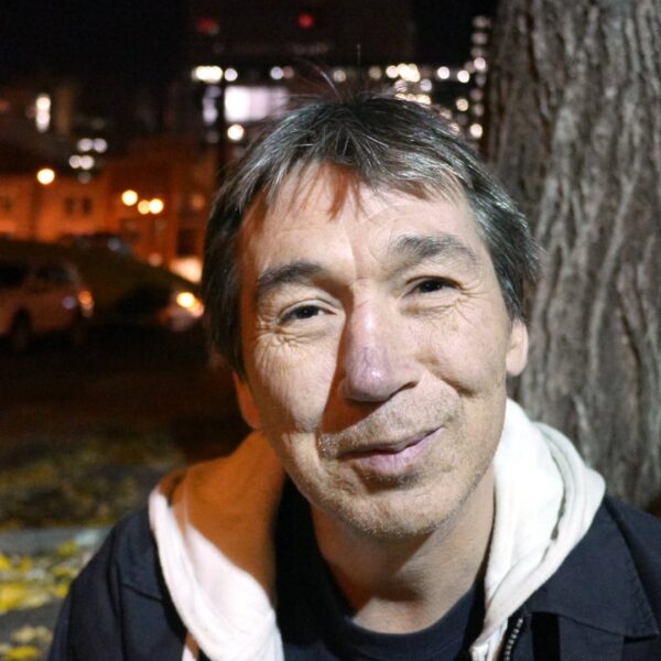 Mark says he has been homeless in Canada off and on for 40 years