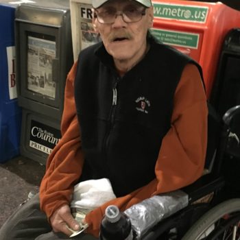 Ron is a disabled Vietnam veteran homeless in Boston
