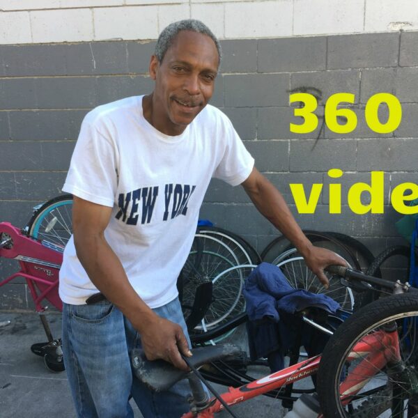 360 Video Brian says life on Skid Row is no different than any other life