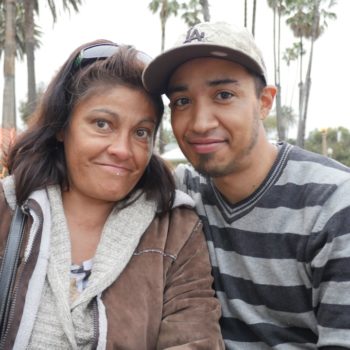 Lisa and Frank say people treat them like they are a disease because they are homeless.