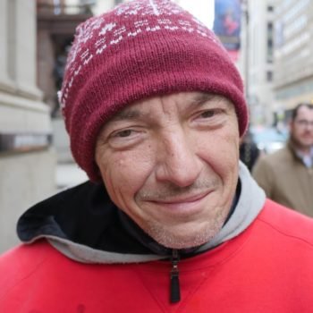 Homeless man in Philadelphia has 49 days clean and sober