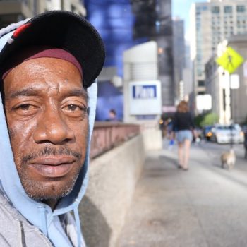 William is a homeless man living on the streets of Chicago