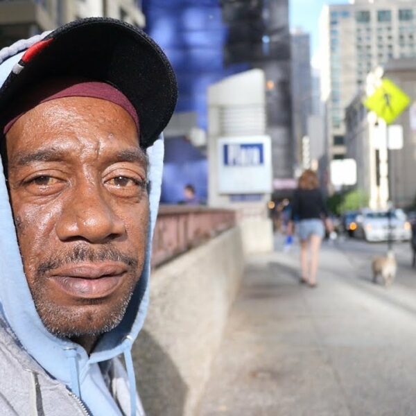 William is a homeless man living on the streets of Chicago
