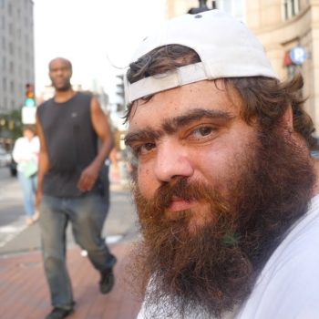 Anthony is a kind and gentle homeless man living on the streets of Boston