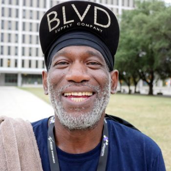 Richard is a homeless veteran. When I handed him new socks I was not prepared for his reaction