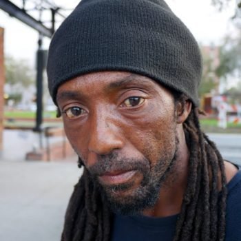 Homeless Man Looking for Work Cannot Find Employment