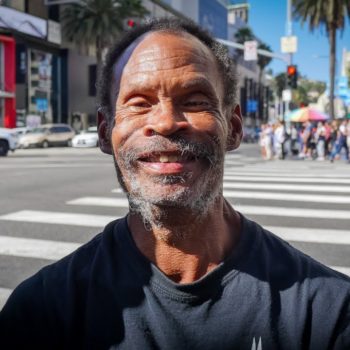 Hollywood Blvd Homeless Man on the Streets of Los Angeles for 29 Years