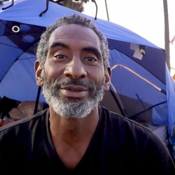Venice Beach Homeless Man Has Lived in Tent for Five Years