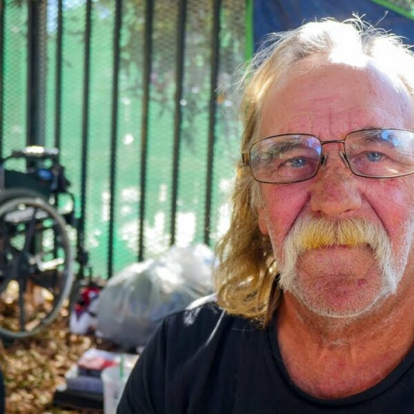 Mark Is a Disabled Homeless Veteran in the Westwood Neighborhood of Los Angeles