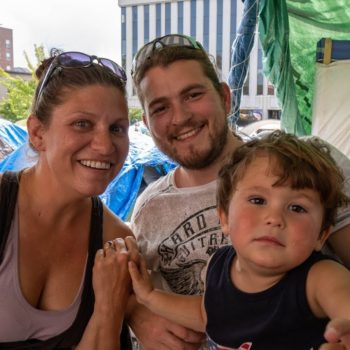 Seattle Homeless Family Finds Support in Tent City 3