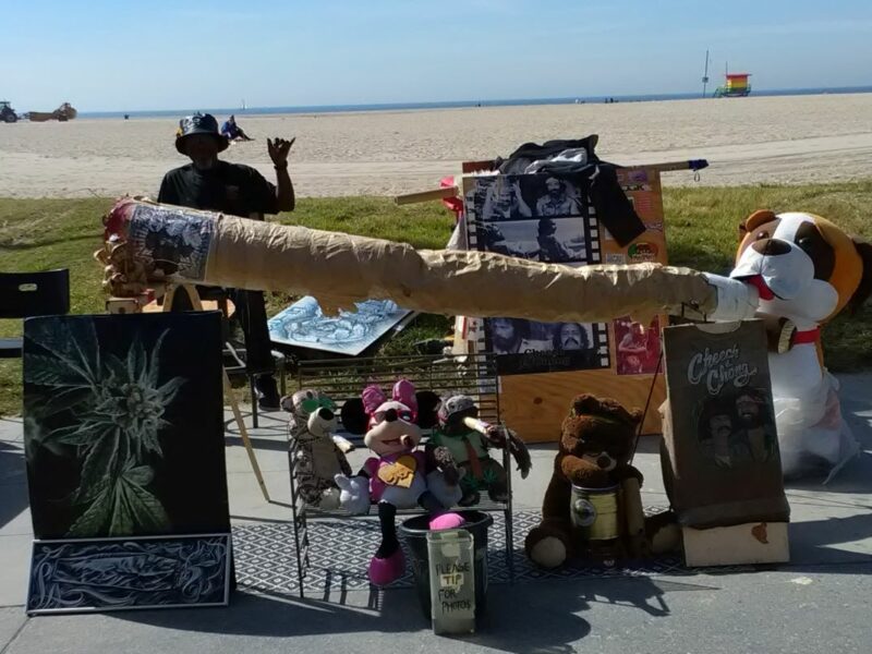 Homeless on Venice Beach