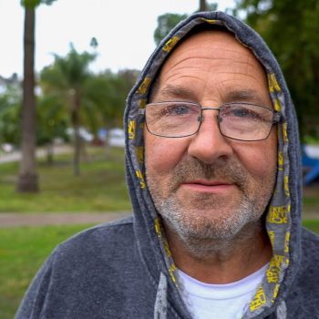 Los Angeles Homeless Man on the Criminalization of Homelessness in Echo Park
