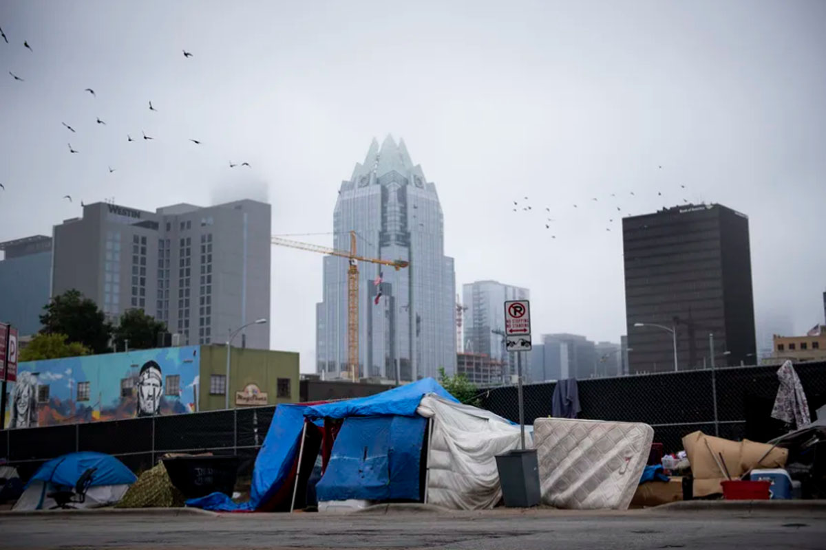 Homeless Tent Encampment