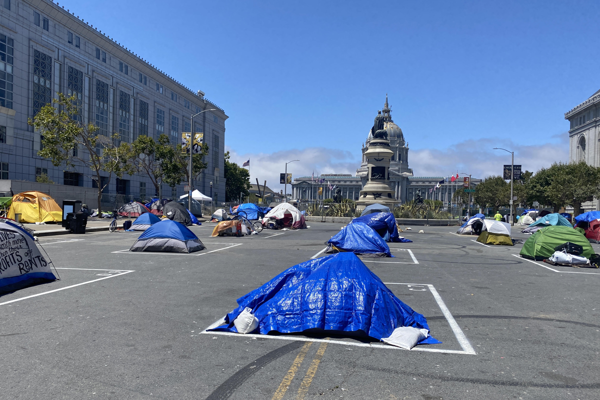 San Francisco Sanctioned Tent Camp