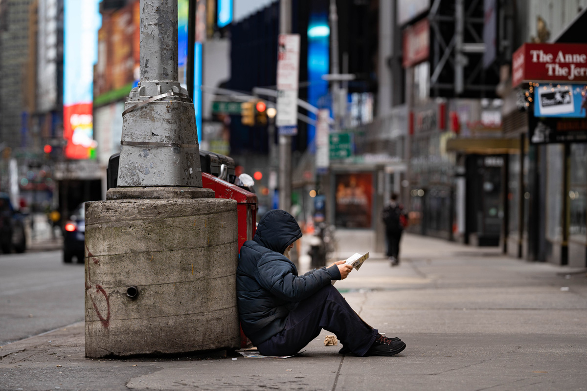 homeless in new york city