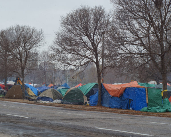 homelessness in Edmonton October 2020