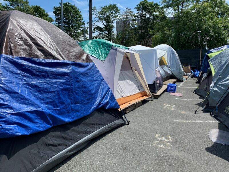 government sanctioned encampment