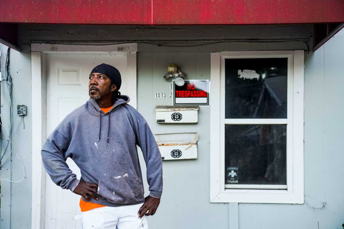 Man evicted from his home during moratorium