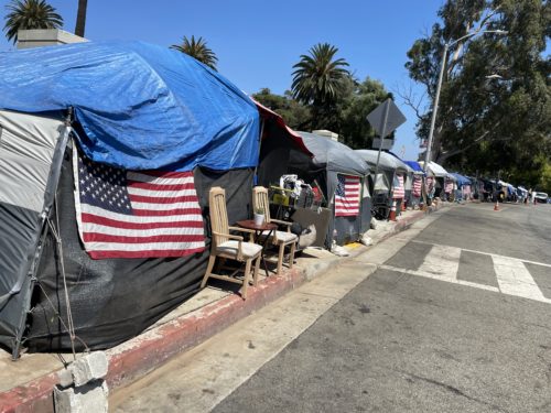 Veteran's Row Los Angeles 