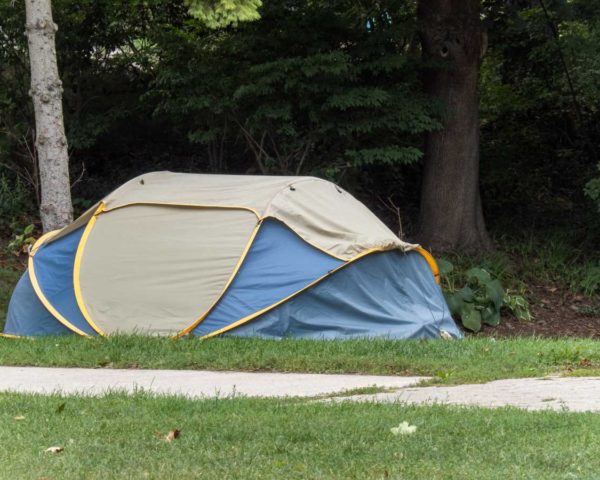 ban on homeless tents