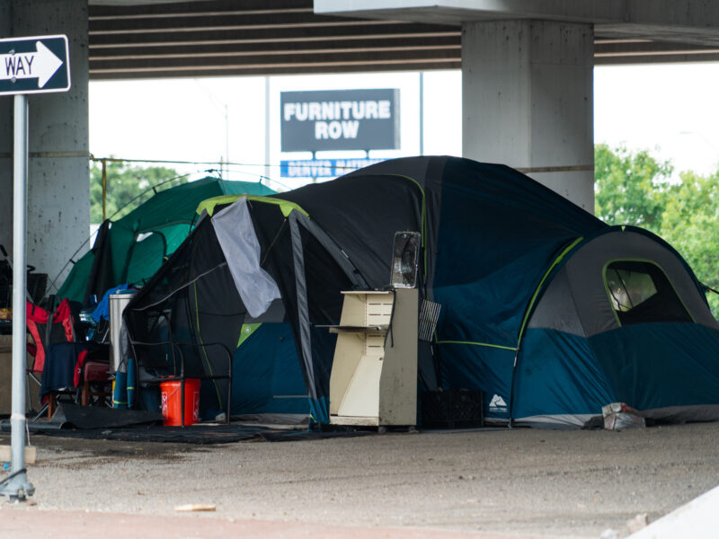 Austin Homeless Camp