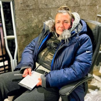 new york city homeless woman