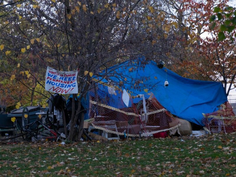Toronto homeless encampment