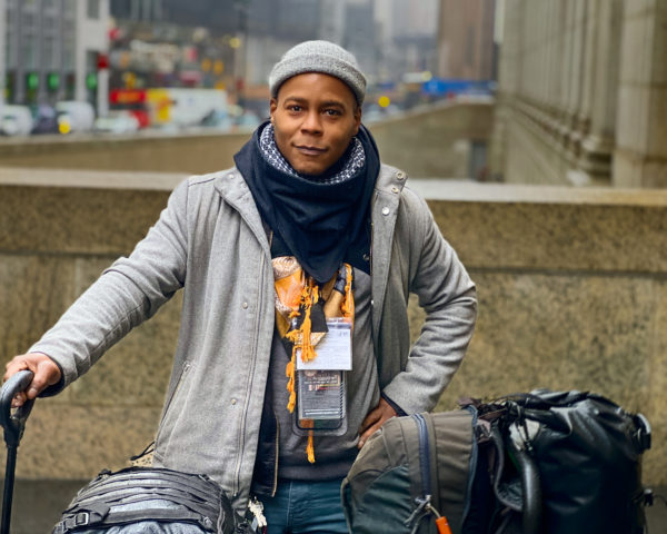 Homeless YouTuber in New York City
