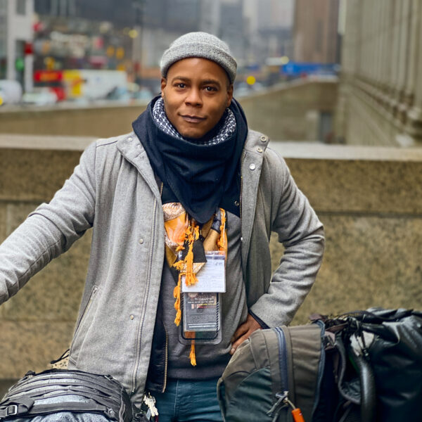 Homeless YouTuber in New York City