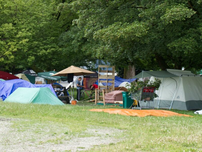 homeless encampments in Vancouver have seen violence