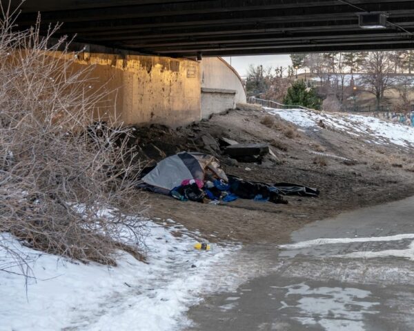 Homeless camps in Denver