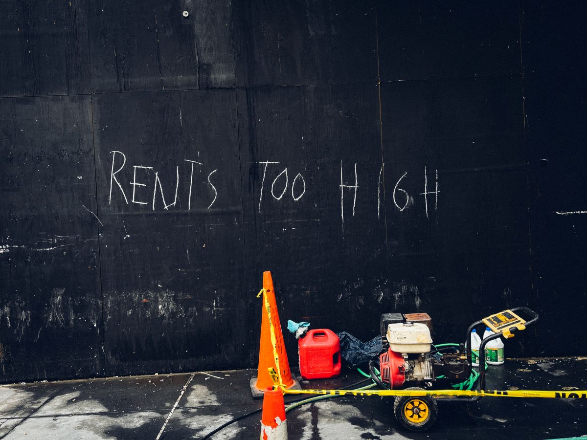 Rent Burden due to unaffordable high rents