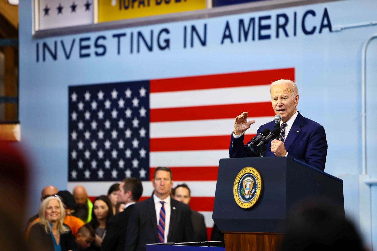 Biden Makes remarks on budget that invests significantly in housing