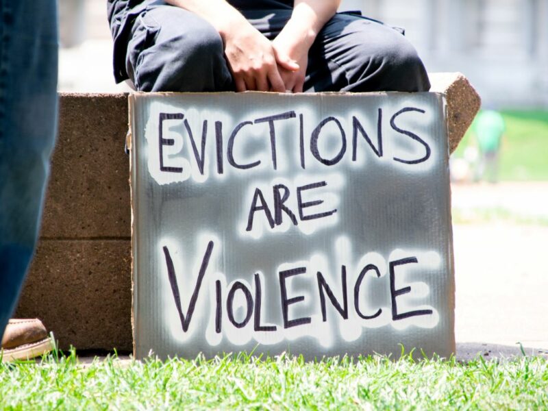 Evictions Are Violence, eviction