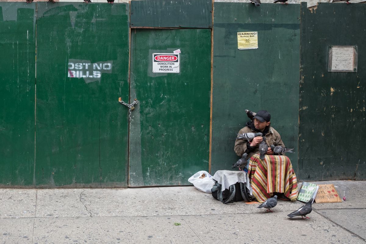 NYC unsheltered homelessness, right to shelter